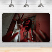 Halloween Photo Backdrop Banner Party Decoration 43x71 Inch Baby Shower Birthday