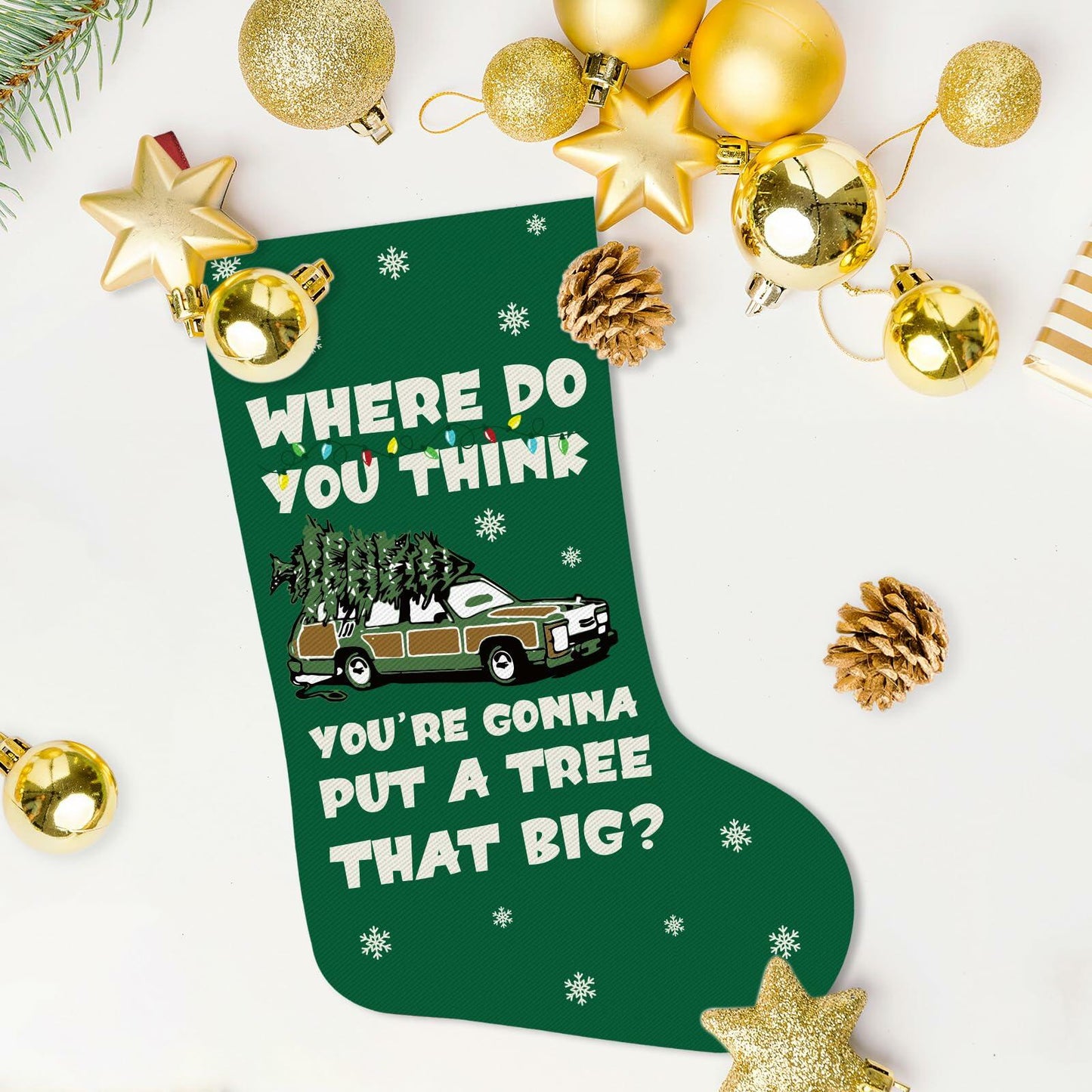 Christmas Vacation Stockings 2 Pack 16 Inch Griswold Family White