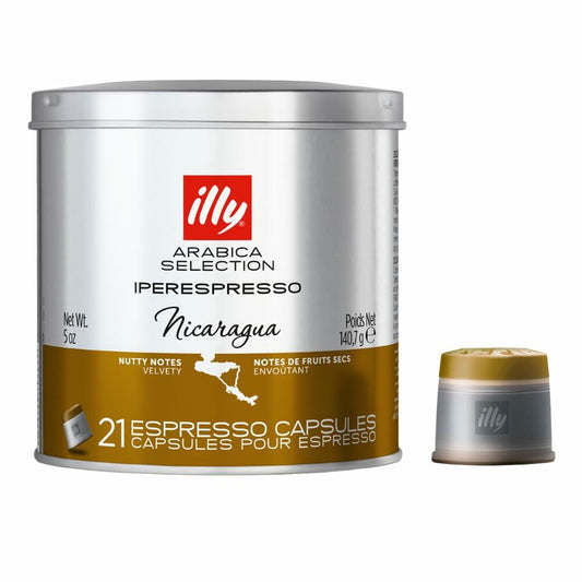 illy Coffee iperEspresso Capsules Arabica Nicaragua Single Origin 21 Count