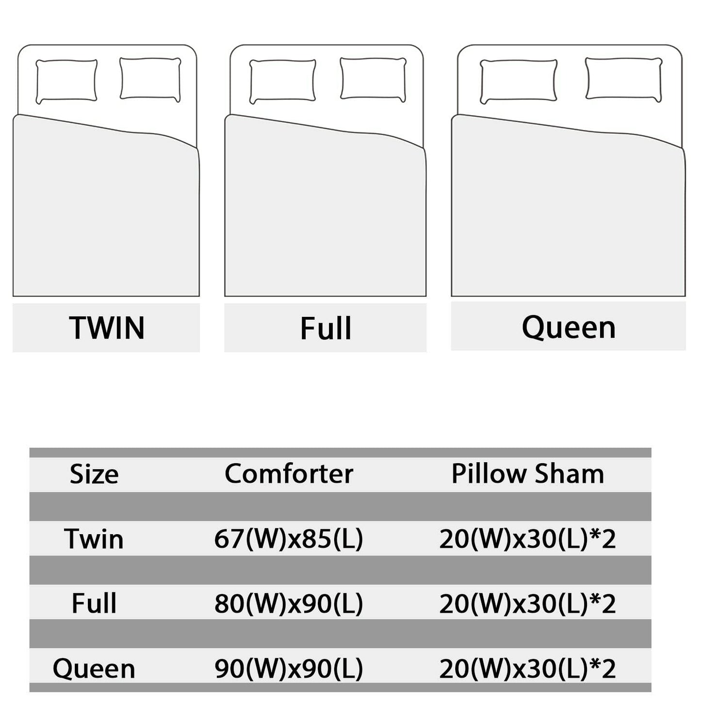 AILONEN Blue Butterfly Tie Dye Floral Comforter Set Twin 3-Piece