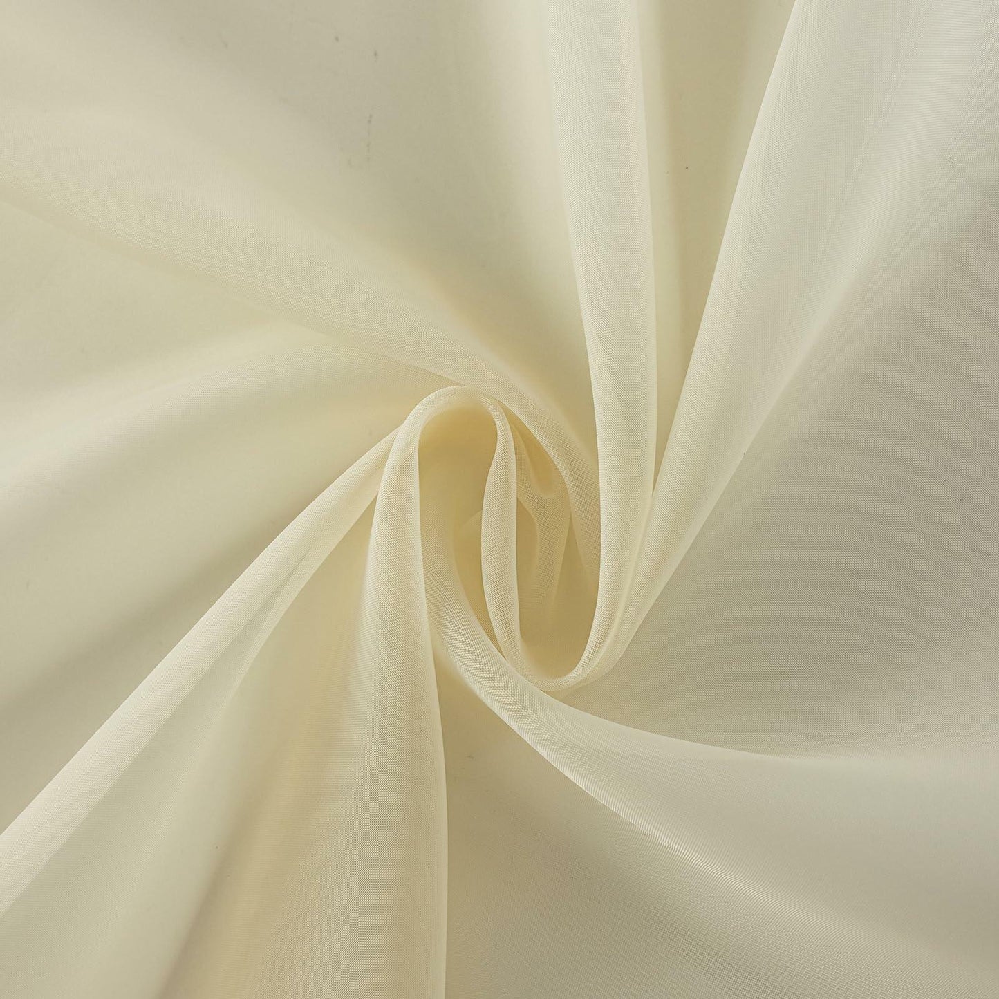 AZRMT Curtains 2 Panels 37x63in Light Filtering Sheer Rod Pocket Soft Beige