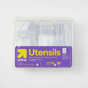 Up&up™ Premium Plastic Forks Spoons Knives 192ct Party Disposable Cutlery