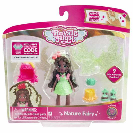 Royale High 3" Nature Fairy Fashion Doll Series 2 1 Figure 9 Accessories
