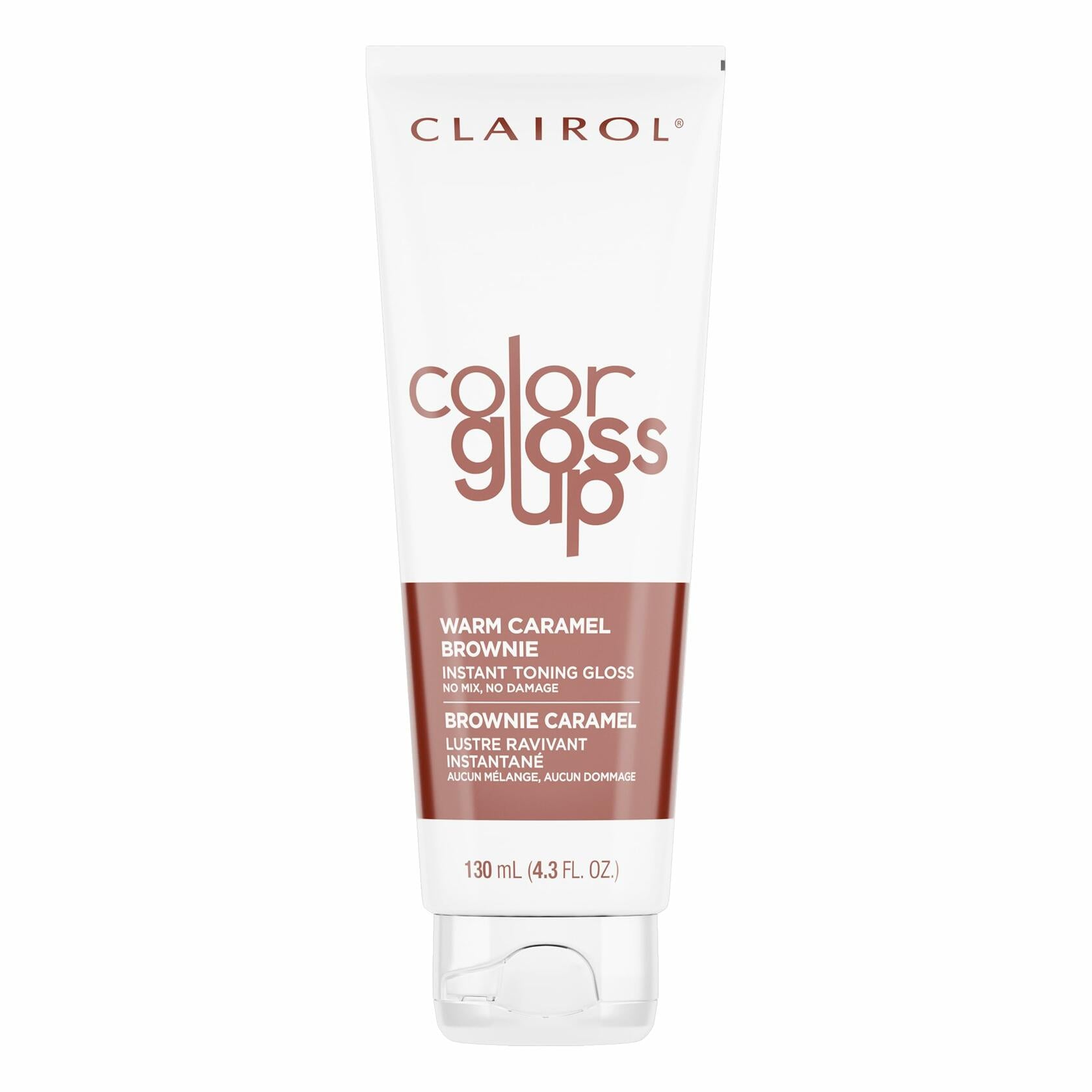 [Like_new] Clairol Color Gloss Up Temporary Hair Dye Warm Caramel Brownie 1 Pack