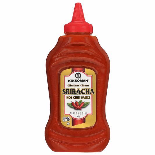 BestBy07/25 Kikkoman Gluten-Free Sriracha Hot Chili Sauce 20oz Tamari Soy