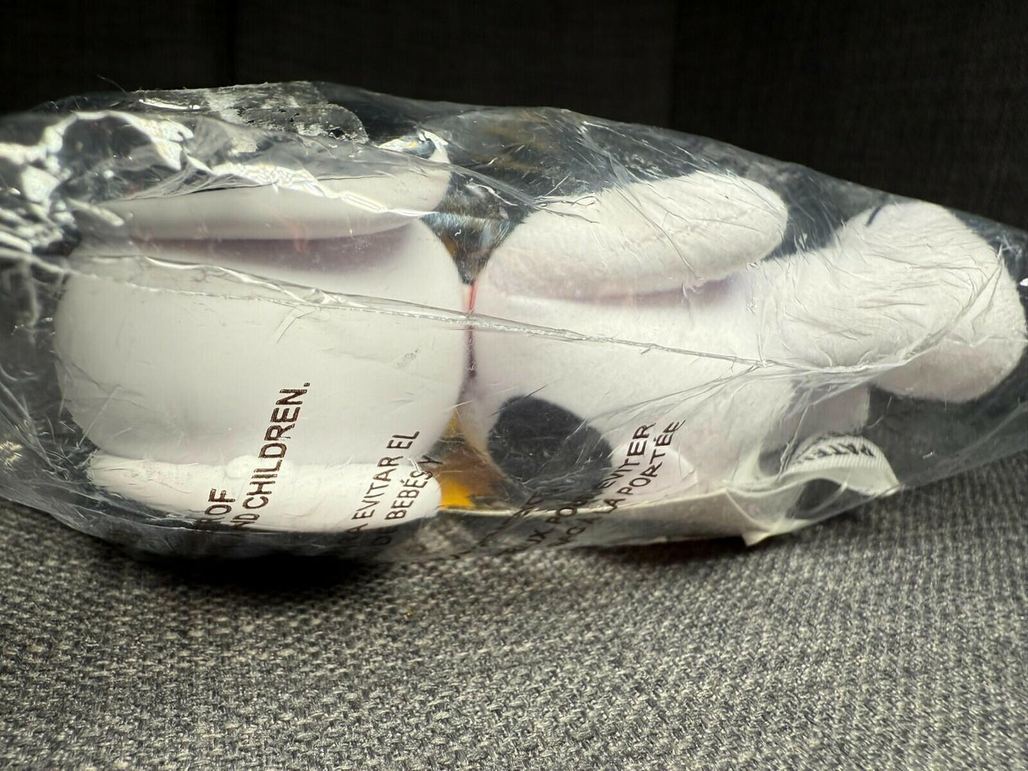 United Feature Syndicate Snoopy Vinyl Head Moveable Plush Figure White Peanuts