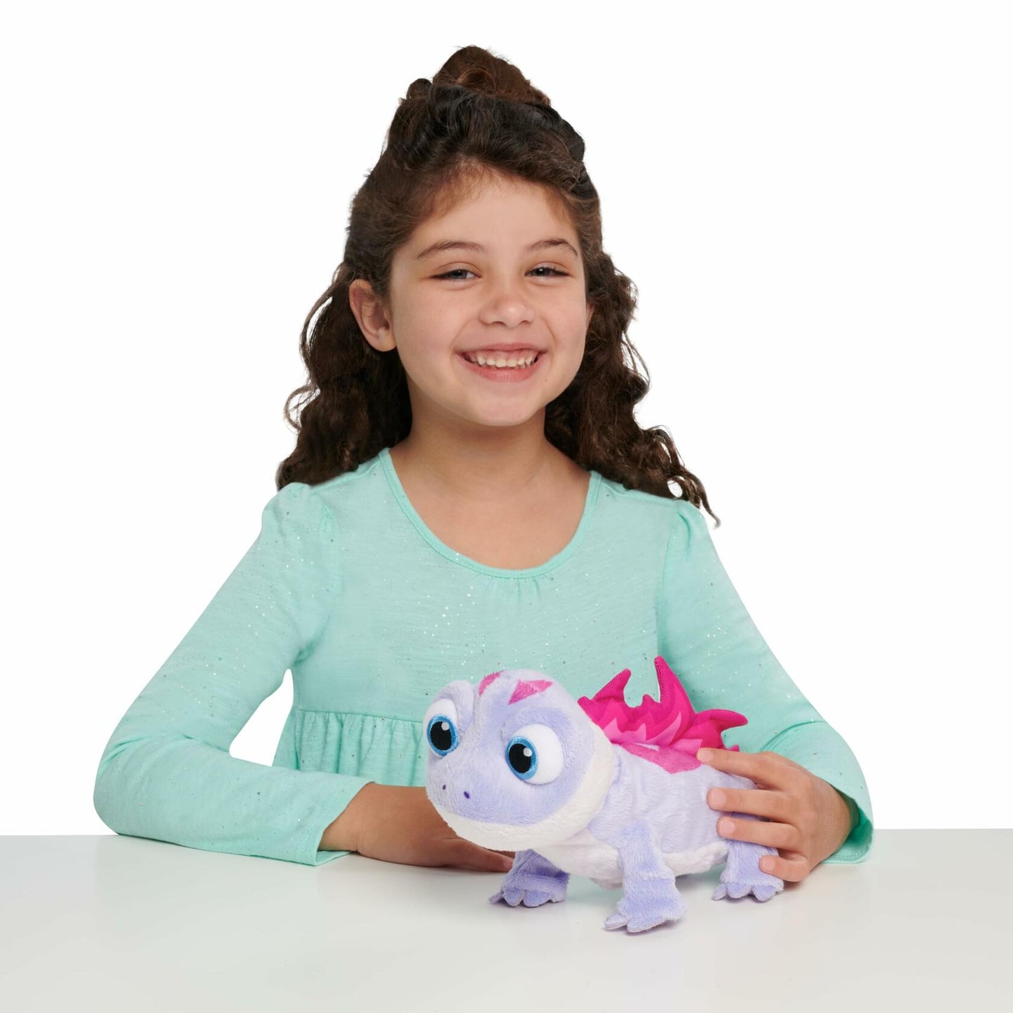 Just Play Disney Frozen 2 Bruni Salamander Plush Walk Glow Lights Sounds