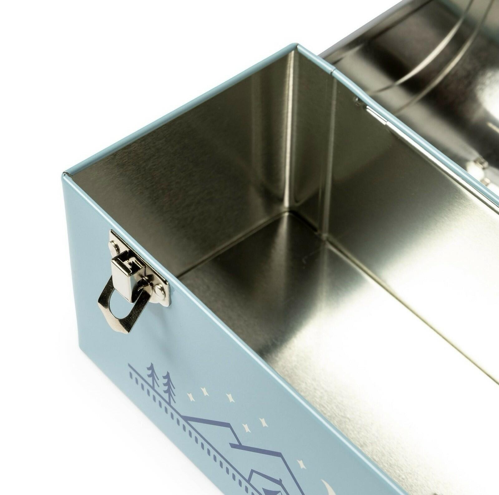 Target Bullseye Playground Tween Summer Camp Lunch Box Blue Medium