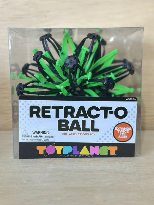 Toy Planet Retract-O Ball Collapsible Fidget Toy