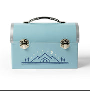 Target Bullseye Playground Tween Summer Camp Lunch Box Blue Medium