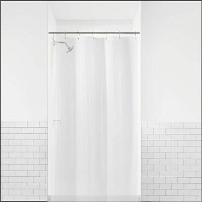 Threshold PEVA Shower Liner Clear Medium Weight Grommet Top 54x78