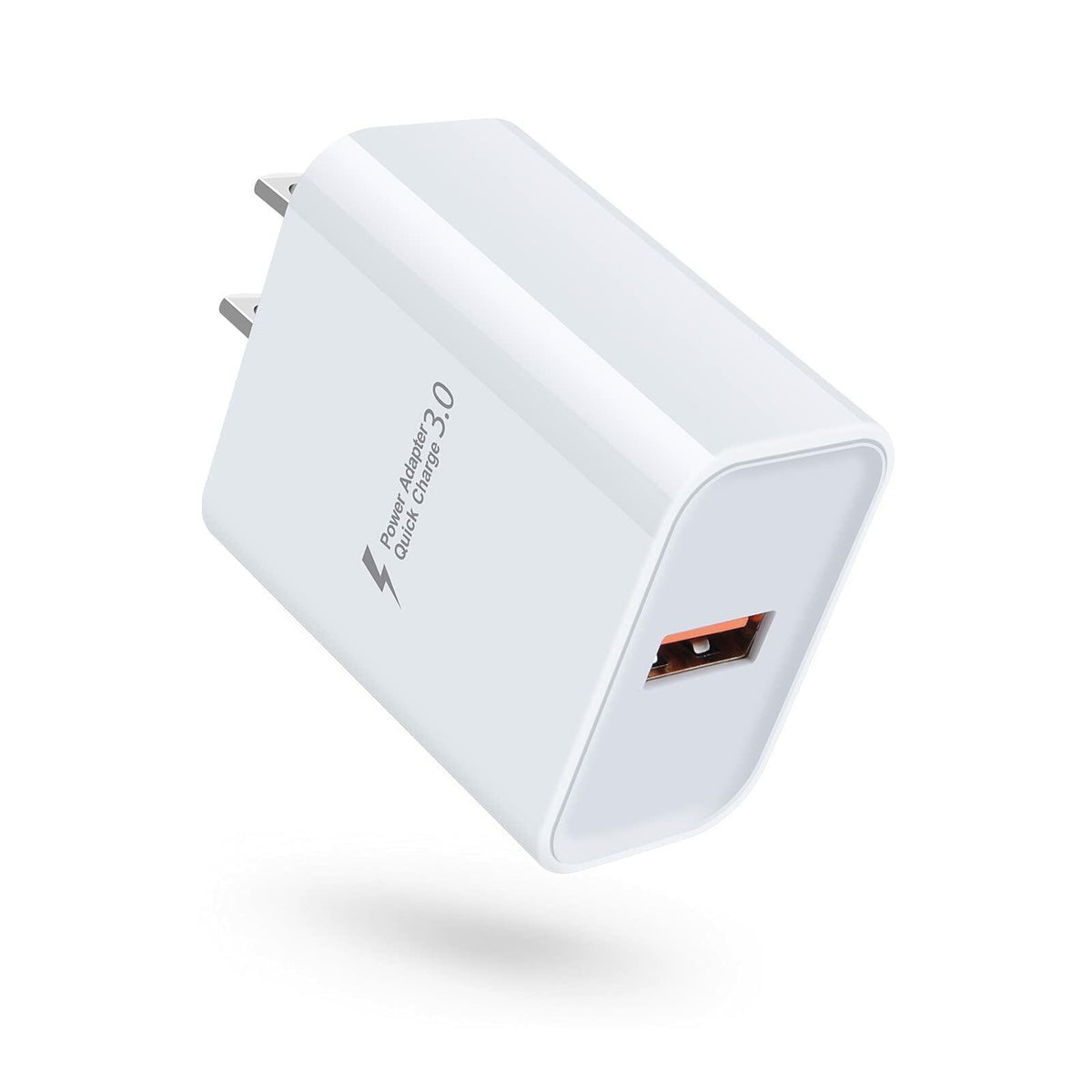 Quick Charge 3.0 18W USB Wall Charger Fast Adapter for Samsung Galaxy Black