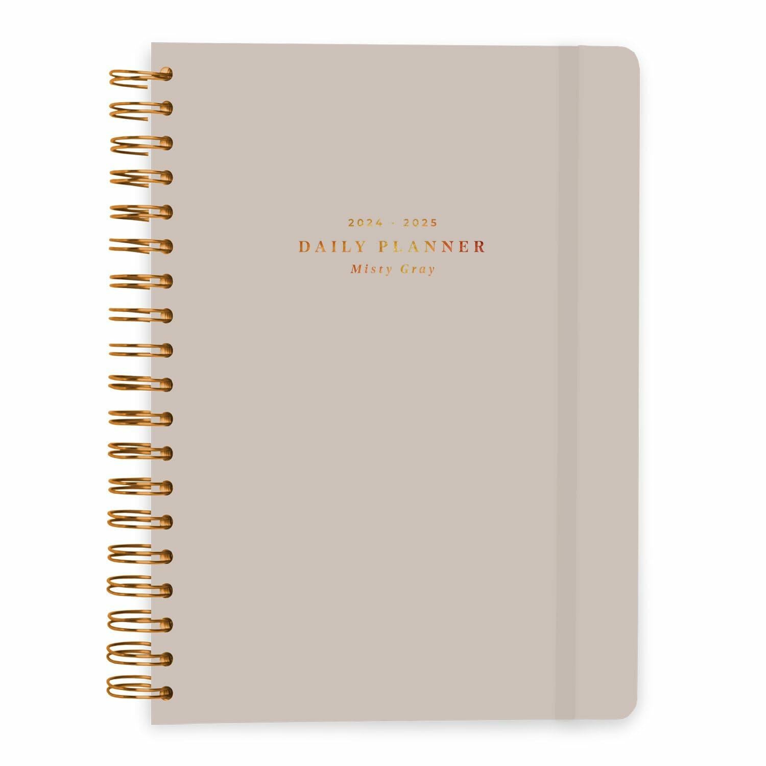 [Like New] Kokonote Misty Gray 2024-2025 A5 Academic Weekly Planner 12 Months