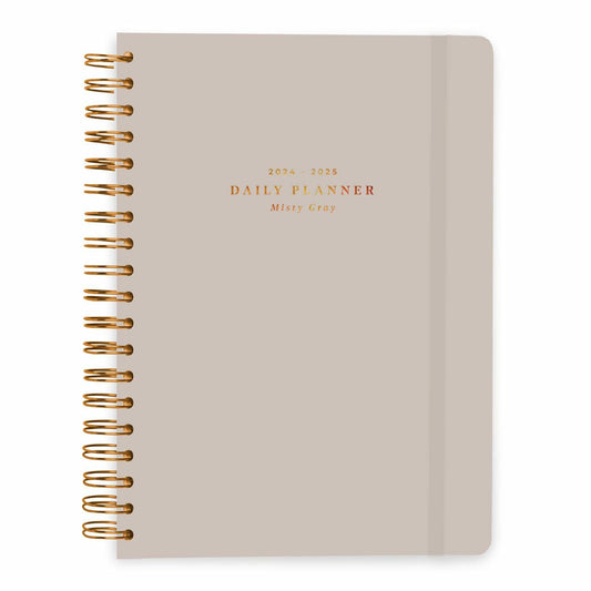 [Like New] Kokonote Misty Gray 2024-2025 A5 Academic Weekly Planner 12 Months