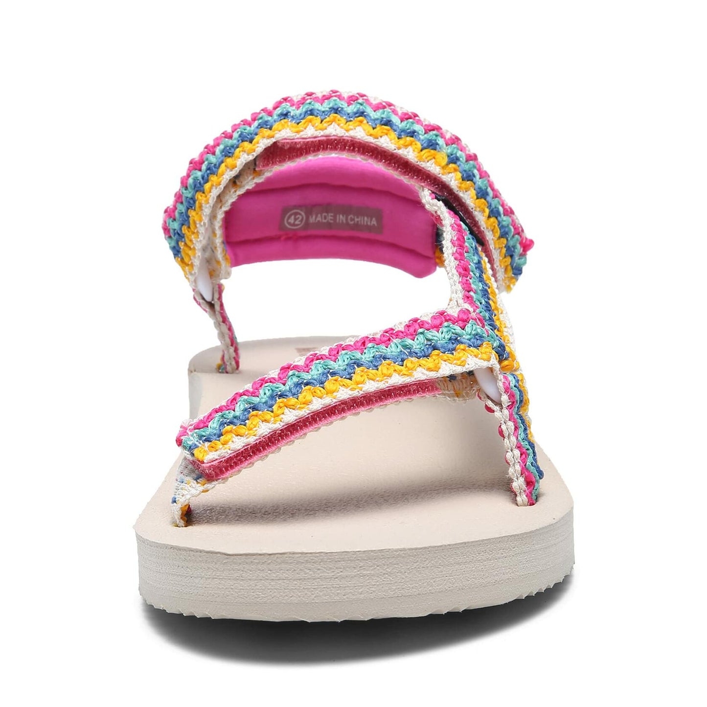 Muboliy Women's Casual Summer Water Sandals with Arch Support Size 38