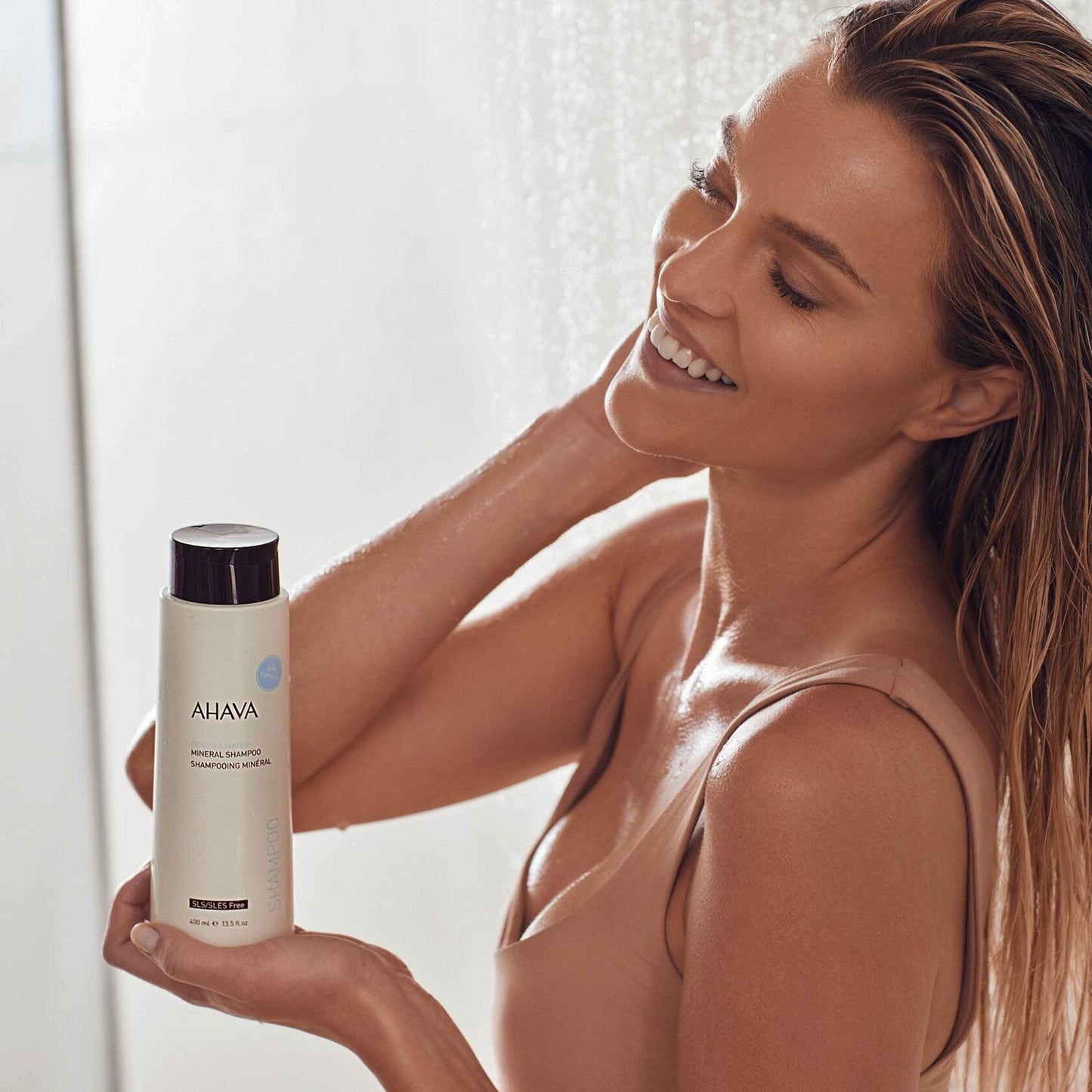 AHAVA Dead Sea Mineral Shampoo Gentle Hydrating Nourishing 13.5 Fl Oz