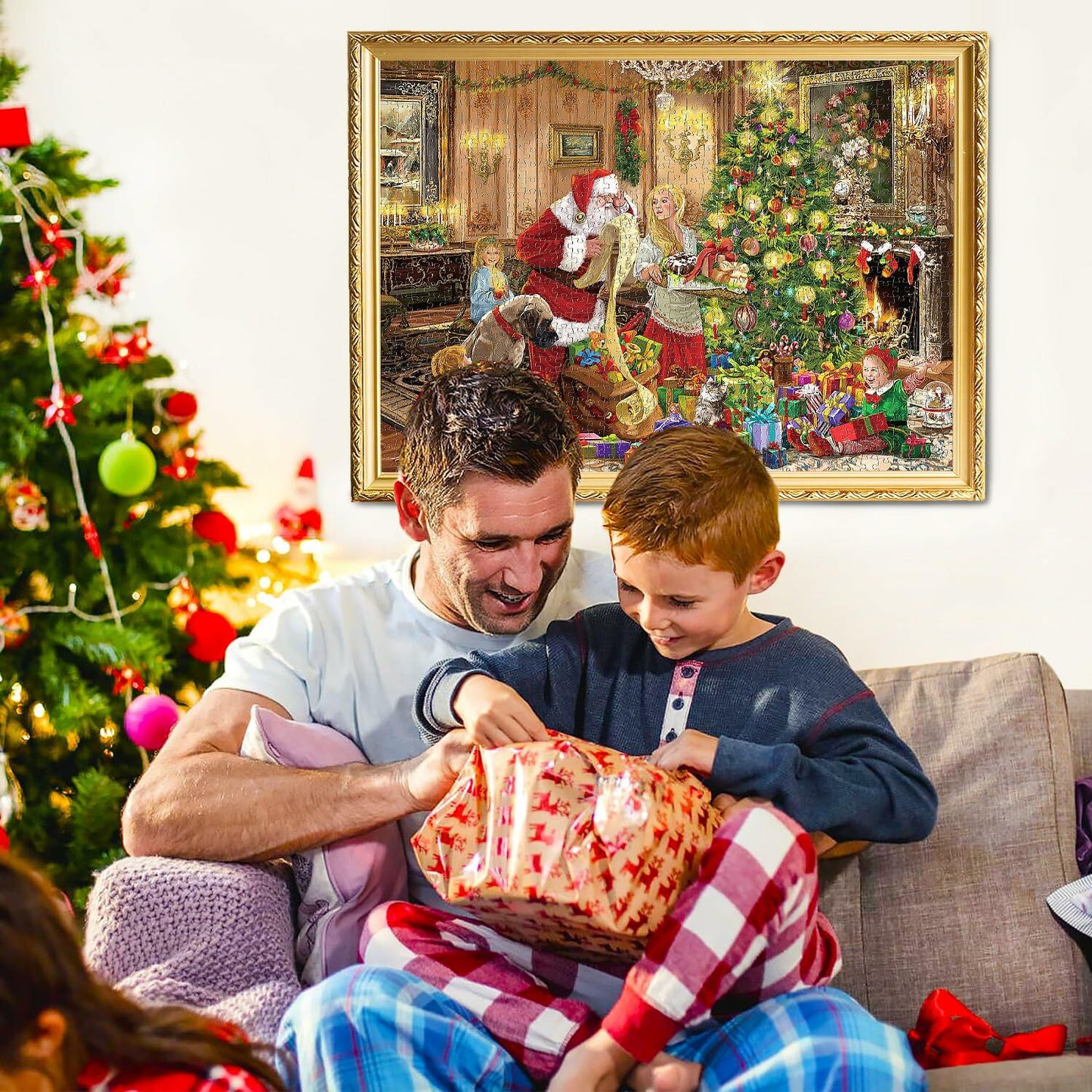 1008 Pc Christmas Jigsaw Puzzle Advent Calendar 2024, 24 Days, Family Gift