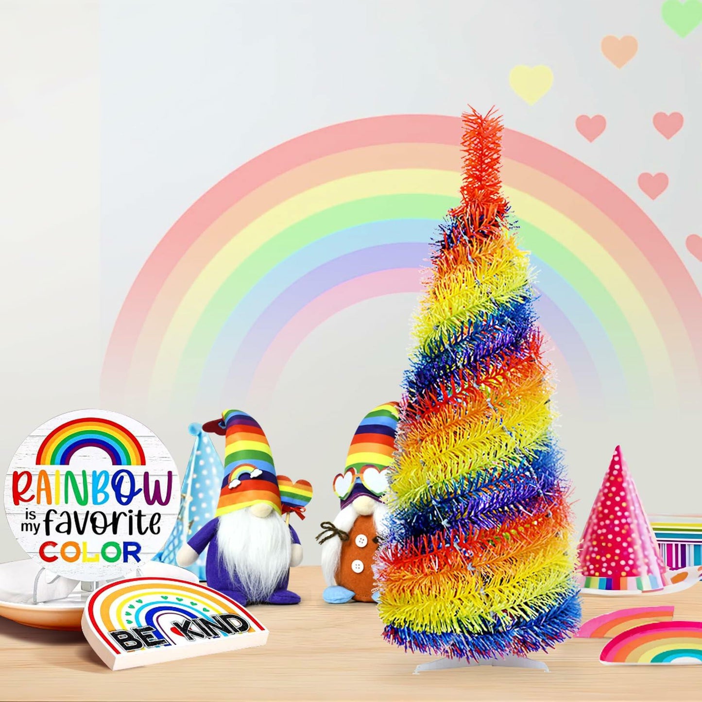 [Like_new] 5FT Pop Up Christmas Tree LED Lights Tree Topper Collapsible Snowflakes