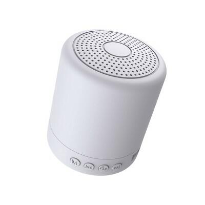 [Like_new] GEMS Mini Wireless Speaker White Bluetooth Rechargeable Portable