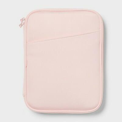 Brightroom Zip Tablet Pouch Laptop Bag Blush Pink