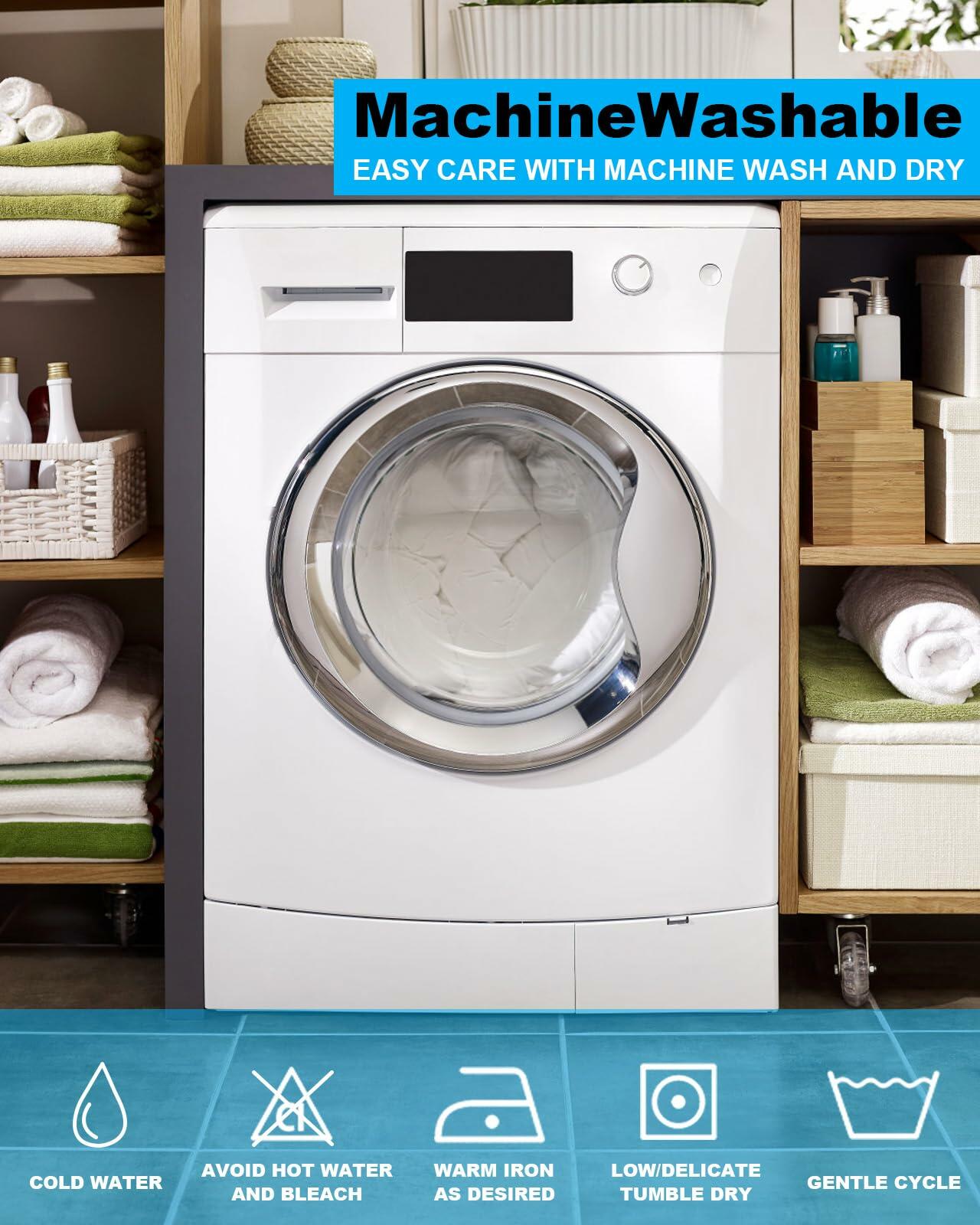 Christmas Santa Claus Pillow Covers 18x18 Set of 2 Red Black Buffalo Plaid