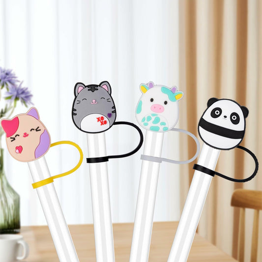 JSMIECO 10Pcs 9-10mm Waterproof Straw Covers for Stanley 30/40oz Cups