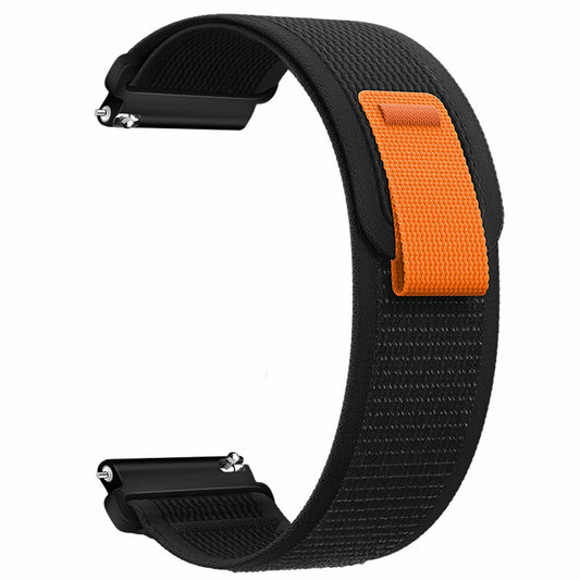 ALSMGGBPAF Quick Release Trail Loop Watch Bands 22mm Adjustable Black