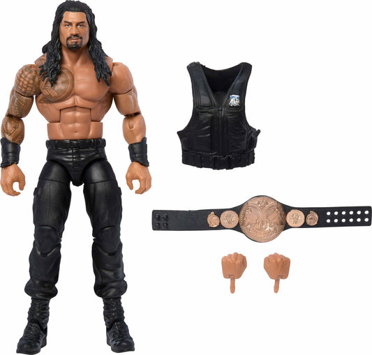 Mattel WWE Elite Roman Reigns 6-inch Action Figure 25 Points Articulation