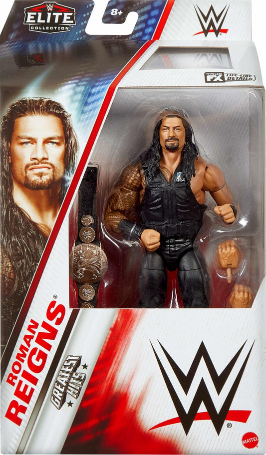 Mattel WWE Elite Roman Reigns 6-inch Action Figure 25 Points Articulation