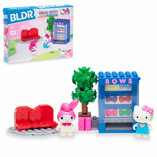 BLDR Hello Kitty Bow Vending Machine Building Set 0112 with Minifigures 8+