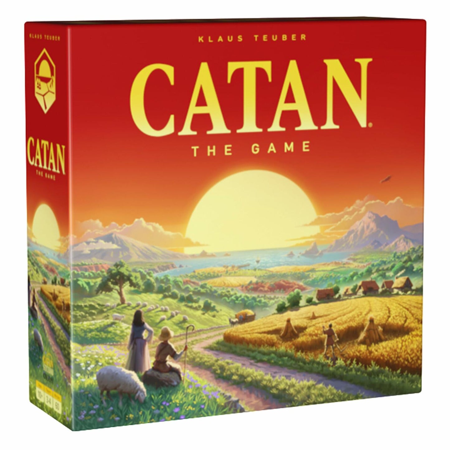 [Like_new] CATAN Board Game 6th Edition Classic Strategy Family Game Ages 10+ 3-4 Players