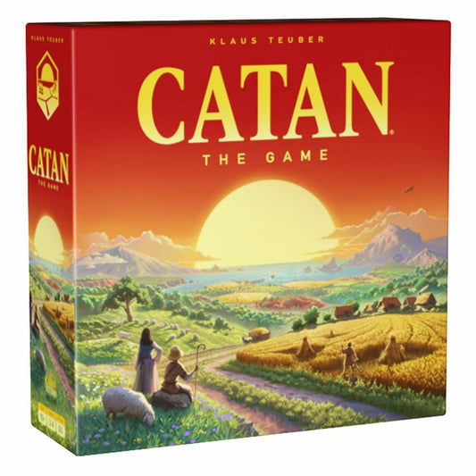 [Like New] CATAN Board Game 6th Edition Classic Strategy Family Game Ages 10+ 3-4 Players