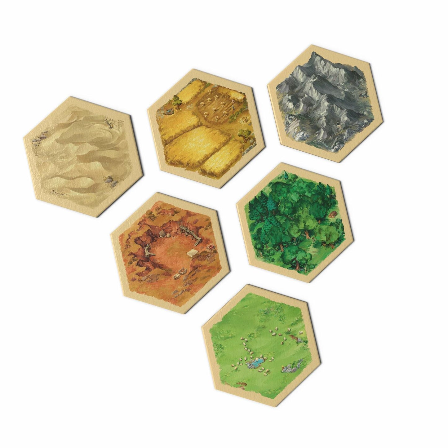 [Like New] CATAN Board Game 6th Edition Classic Strategy Family Game Ages 10+ 3-4 Players