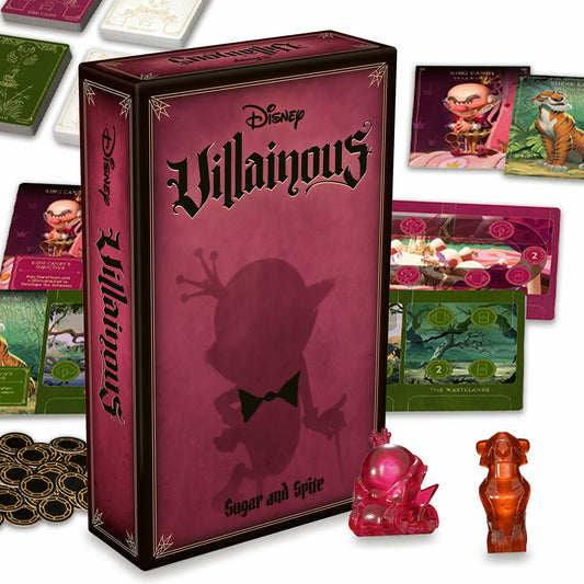 Ravensburger Disney Villainous Sugar & Spite Strategy Board Game King Candy