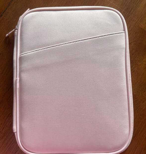 [Like New] Brightroom Zip Tablet Pouch Laptop Bag Blush Pink 12in x 9.25in