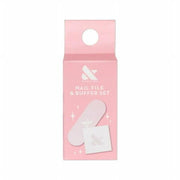 Olive & June Mini File & Buffer Pack 2 Count Nail Buffer Nail Cutter