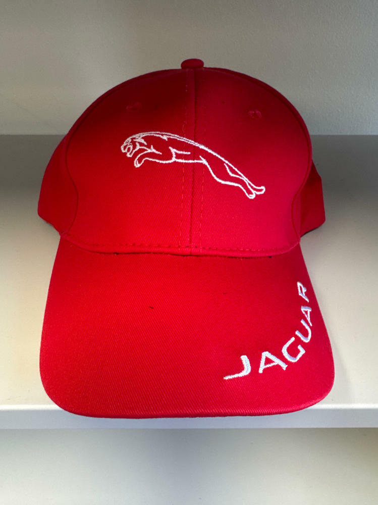 AULPEE Adjustable Tuncker Embroidered Baseball Cap Racing Red