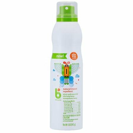 Babyganics Insect Repellent Continuous Spray 5 oz DEET-Free Skin-Safe