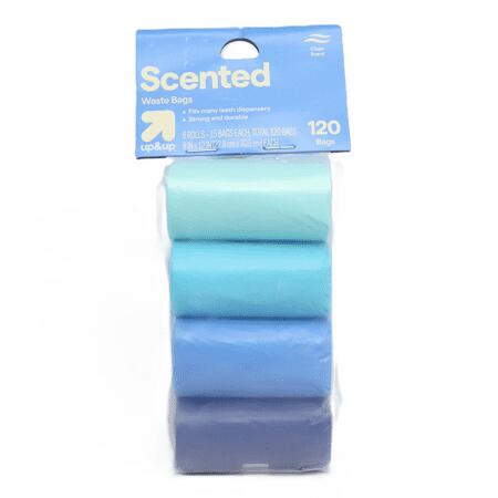 Up & Up Scented Strong Durable Dog Waste Bags Clean Scent 120ct