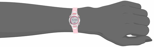 Armitron Sport Womens Digital Chronograph Neon Pink Resin Strap Watch 45/7012NPK