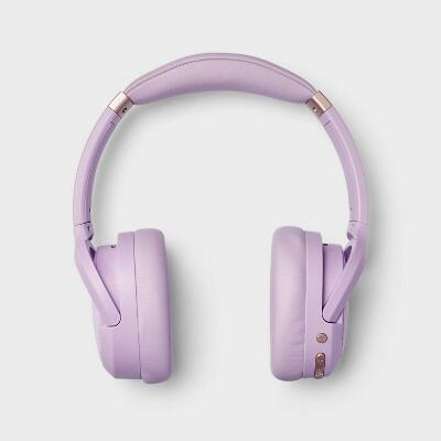 Heyday™ Active Noise Canceling Bluetooth Wireless Over Ear Headphones Lavender