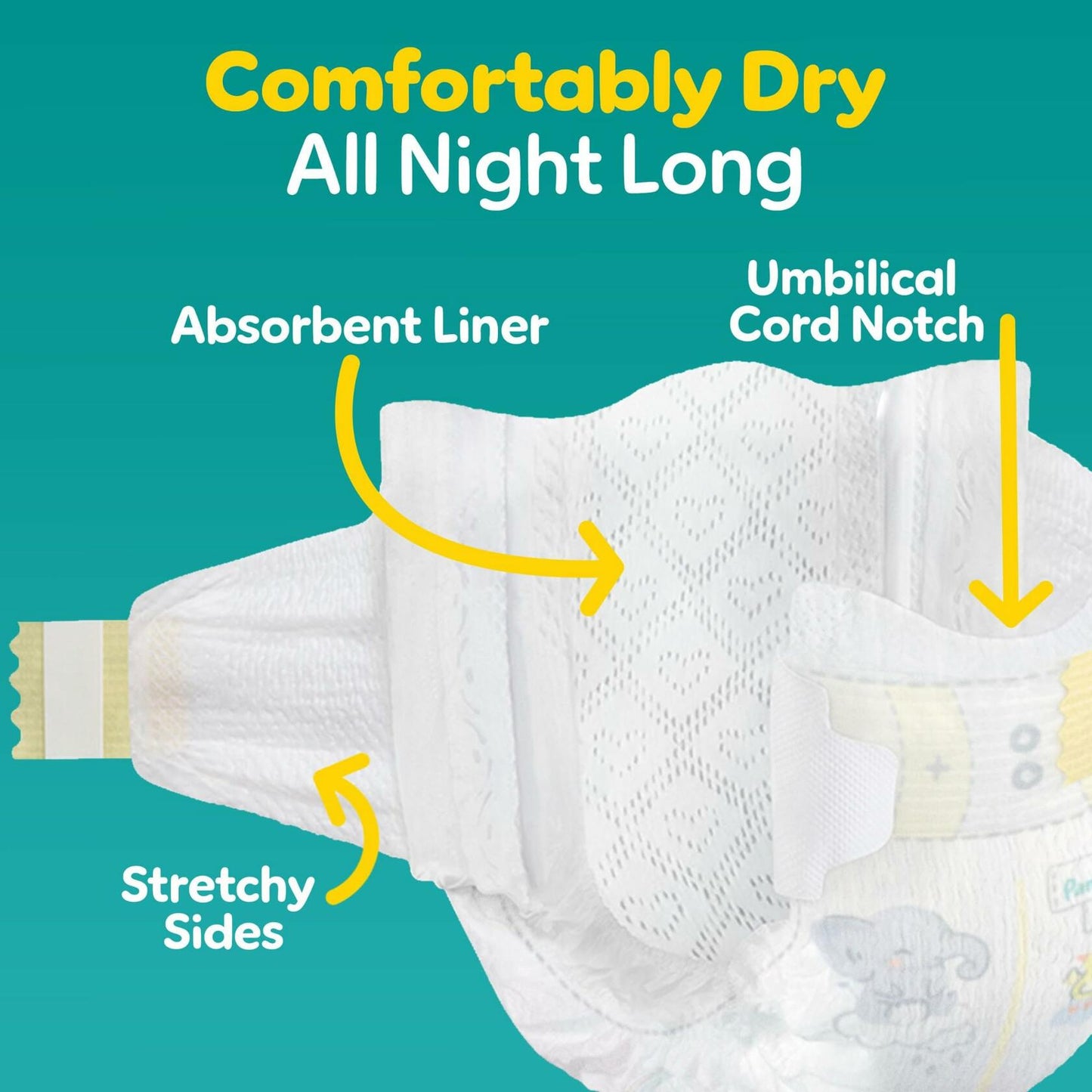 [Like New] Pampers Baby Diapers Swaddlers 31Count Ultra Absorbent Disposable Newborn Diaper