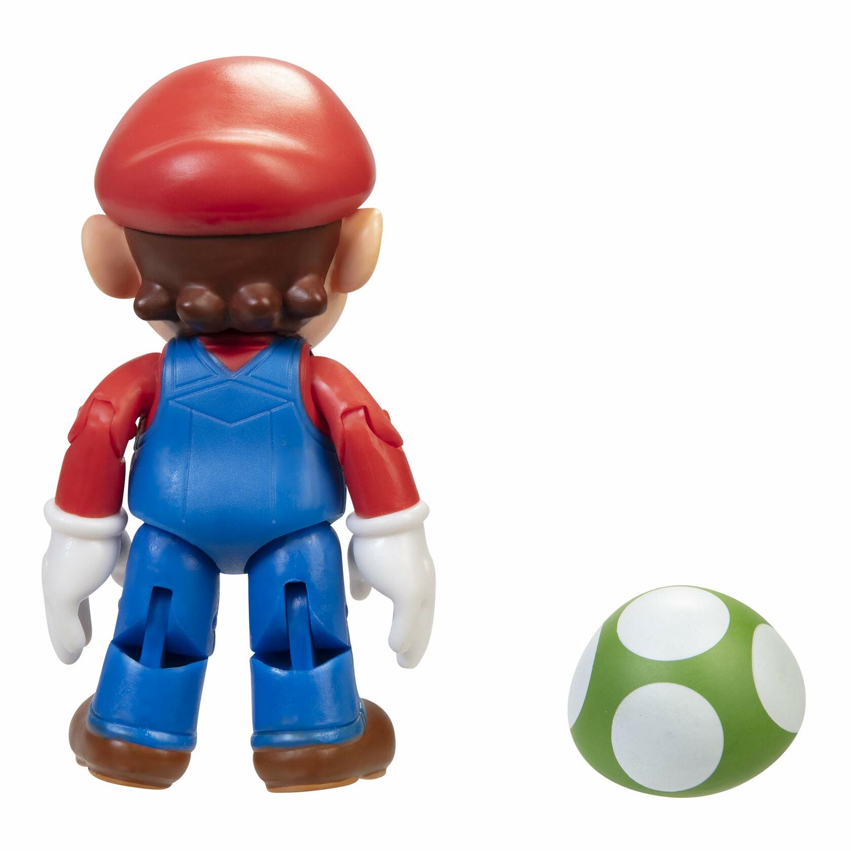 Nintendo Super Mario 4 Inch Action Figure Mario with 1 Up Mushroom