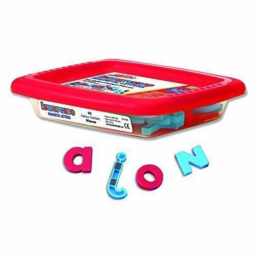 Educational Insights Alphamagnets Lowercase 42 Pcs Color-Coded Learning Set