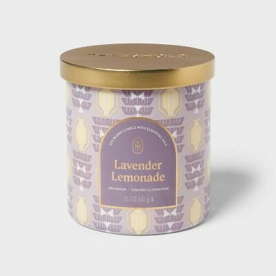 Threshold 2-Wick Jar Candle Lavender Lemonade 15.1oz Soy Wax Blend