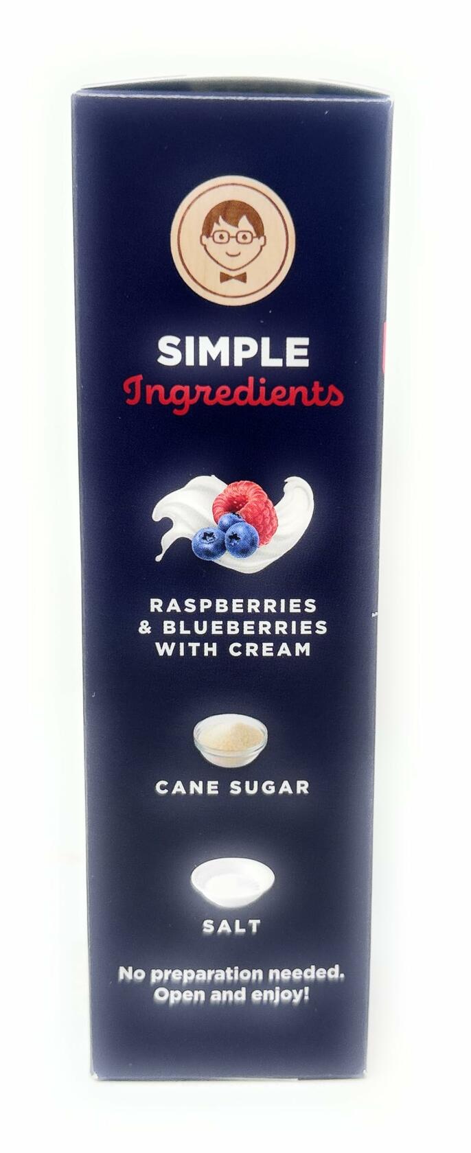 BestBy04/27 Jonny Pops Mini Popsicles Freeze Dried Berries & Cream 10g 5ct