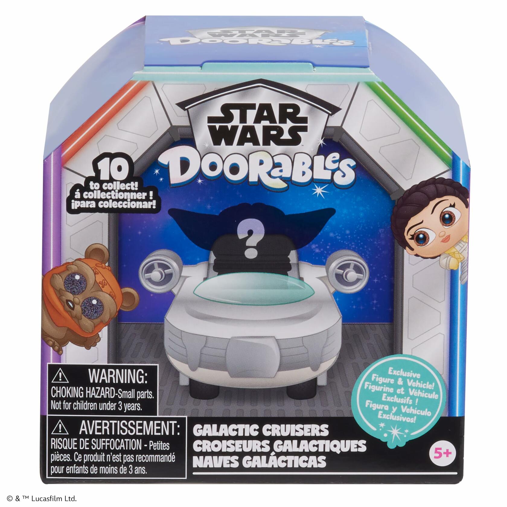 Just Play Star Wars Doorables Galactic Cruisers Collectible Figures Multi-color