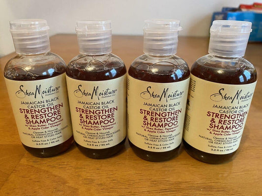SheaMoisture Jamaican Black Castor Oil Shampoo Unscented 3.2oz Unisex