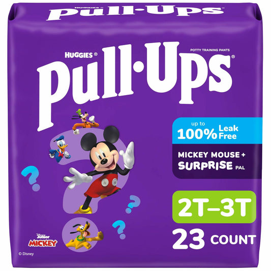 Pull-Ups Boys Potty Training Pants Multi-colored 23 Count Size 2T-3T