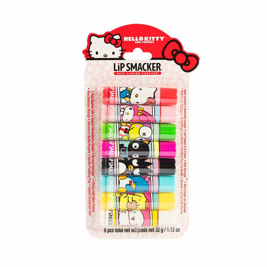 Lip Smacker Sanrio Hello Kitty & Friends 8-Piece Flavored Lip Balm Set